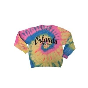 Tie-Dye Orlando Florida Sweatshirt - Women’s Small